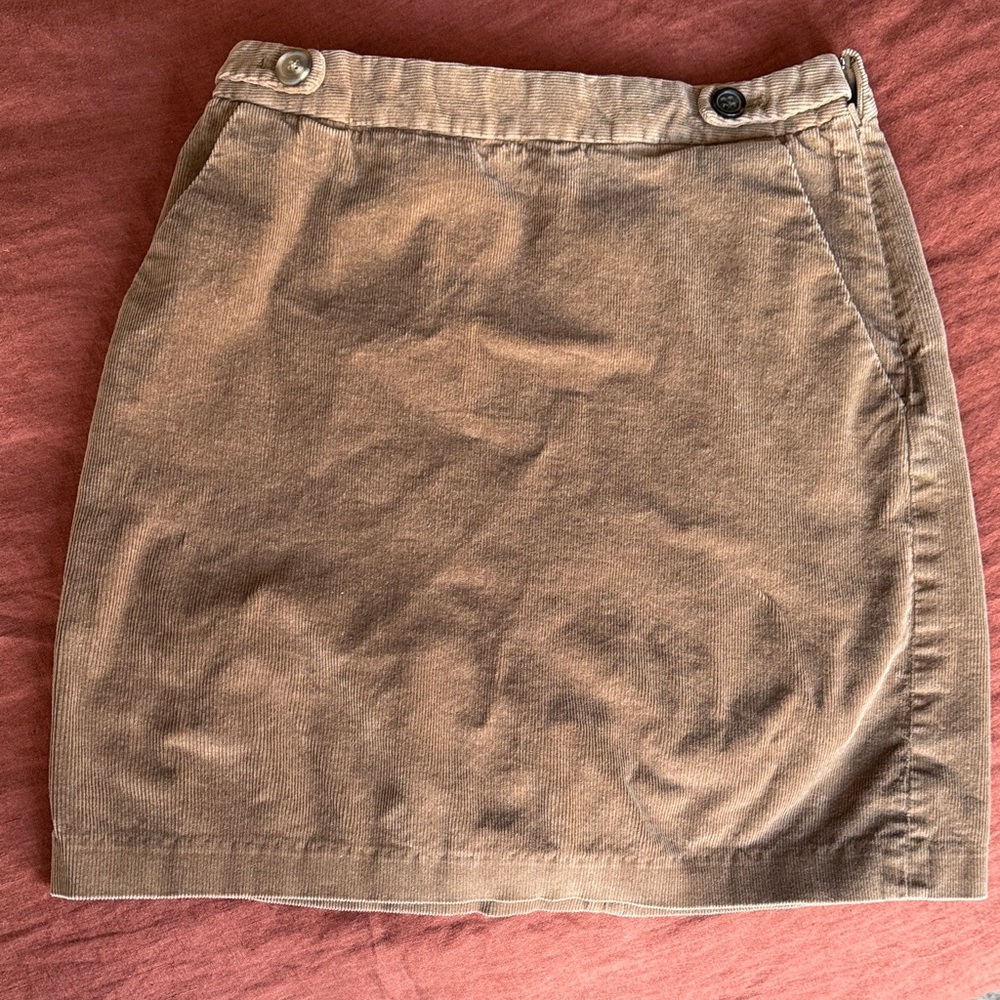 Banana Republic Corduroy Mini Skirt